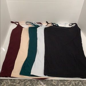Lot of Camisoles - assorted colors